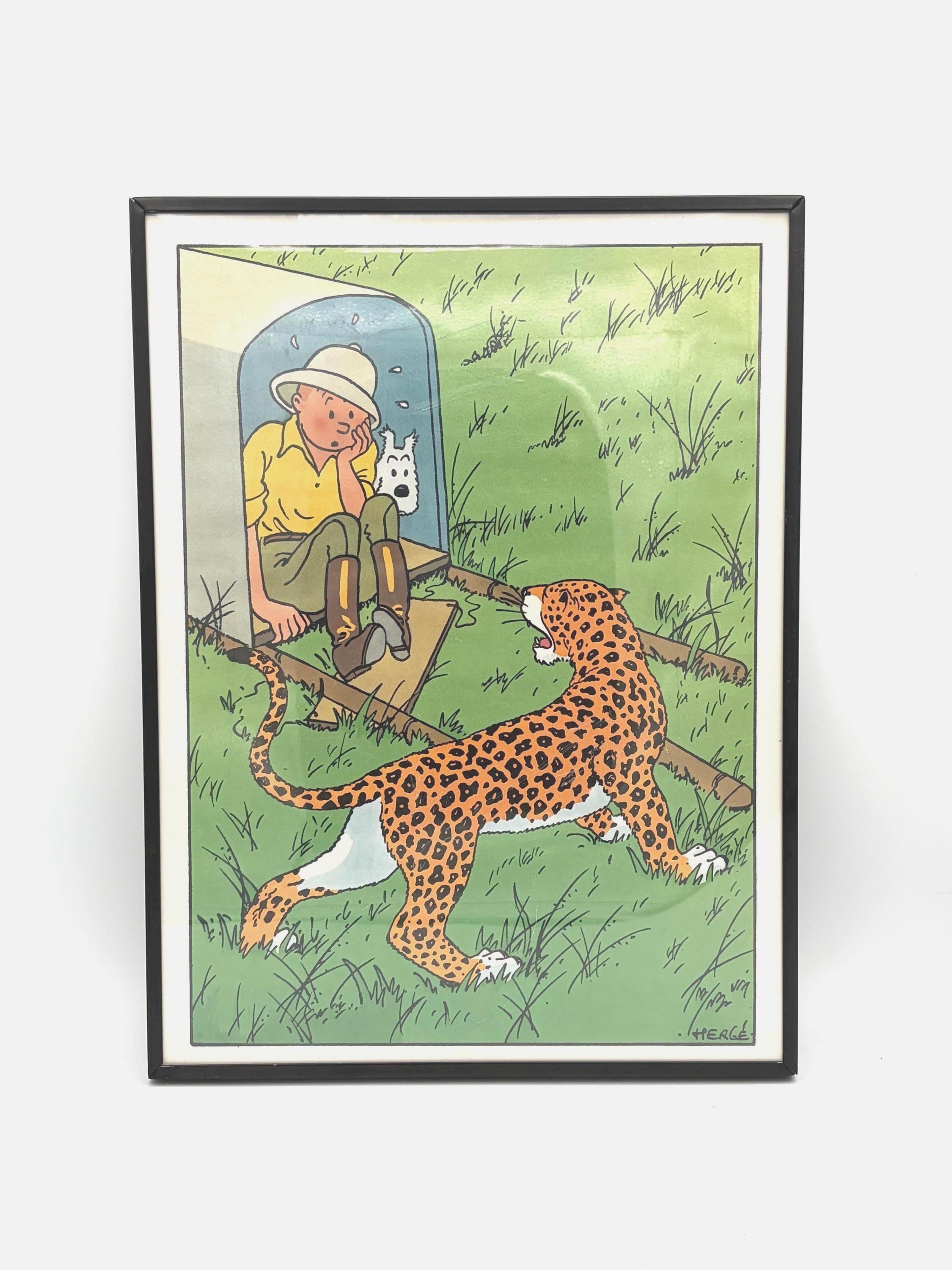 TINTIN コミックアート 木製フレーム Tintin Frame Wall - Etsy