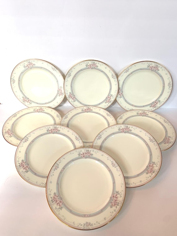 Set of Nine Vintage Noritake Bone China Magnificence Pattern #9736
