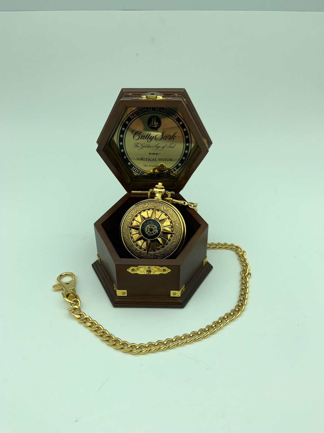 Vintage Franklin Mint Collector Watch the Golden Age of Sail Cutty