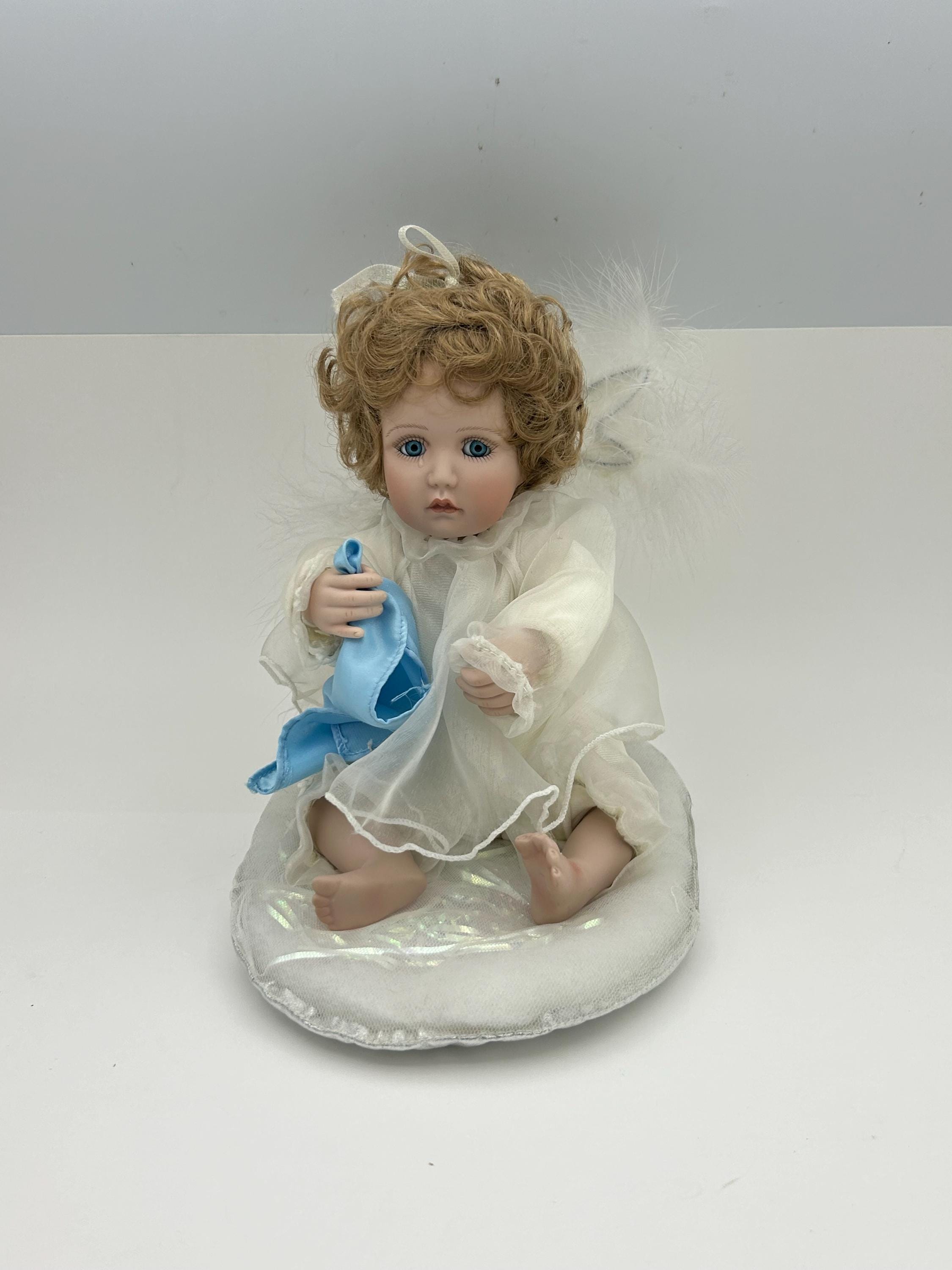 Vintage 1992 Ashton-drake Galleries Heavenly Inspirations by Cindy Mcclure 16501 Silver Lining 8 Porcelain Angel Doll With Original Box - Etsy Vintage 1992 Ashton-drake Galleries Heavenly Inspirations by Cindy Mcclure 16501 Silver Lining 8 Porcelain Angel Doll With Original Box - Etsy
