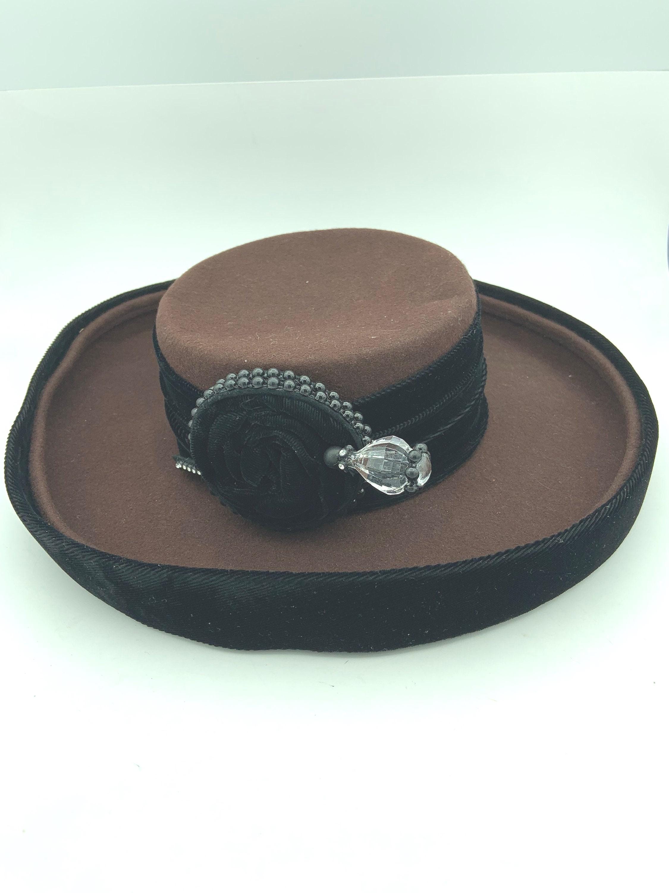 Vintage Deborah New York Ladies Designer Millinery 100% Wool  display picture 1