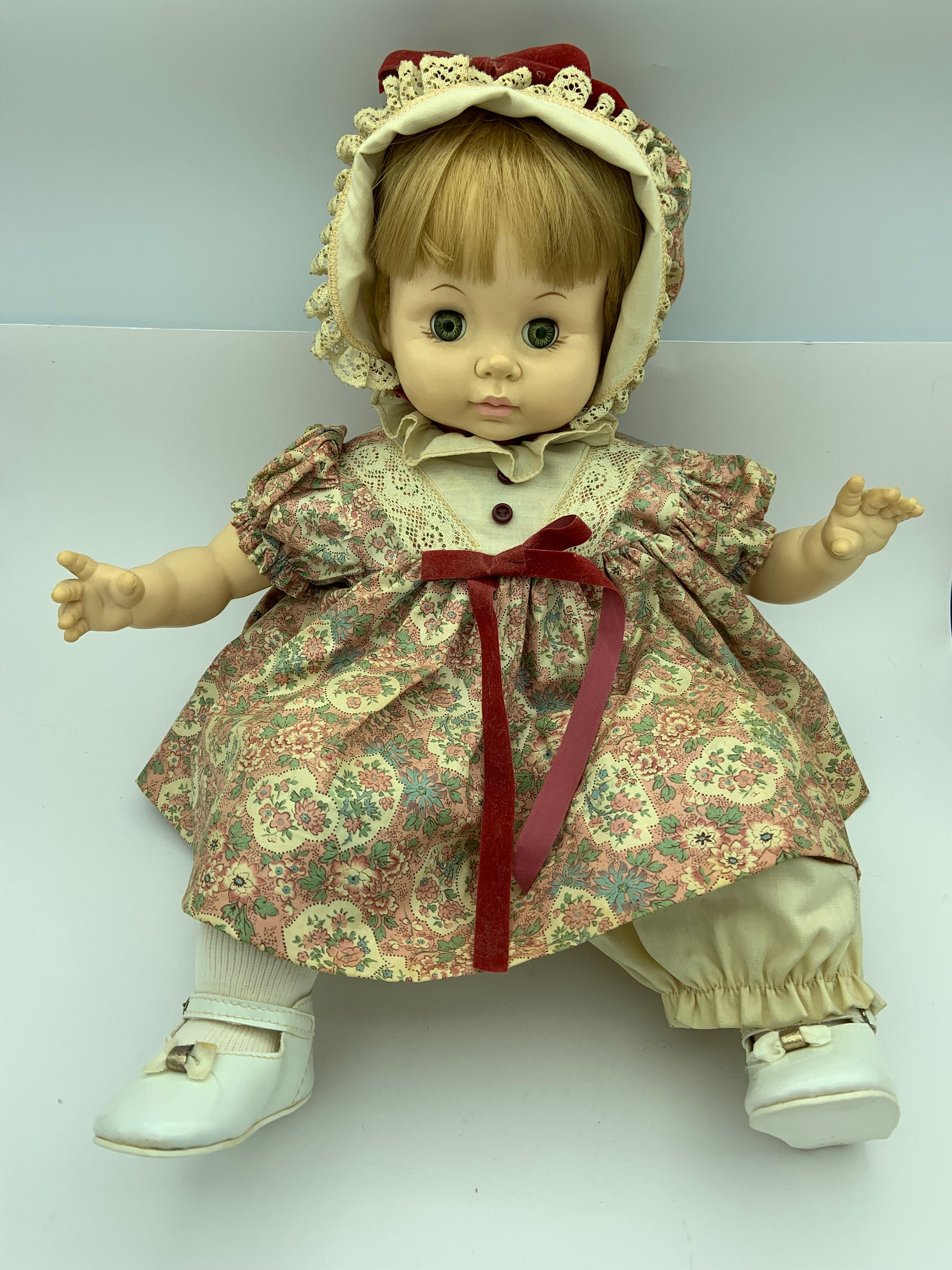 世界的に Effanbee 1969 Vintage Doll With Doll Baby Vinyl Inch 19 Corp コレクション