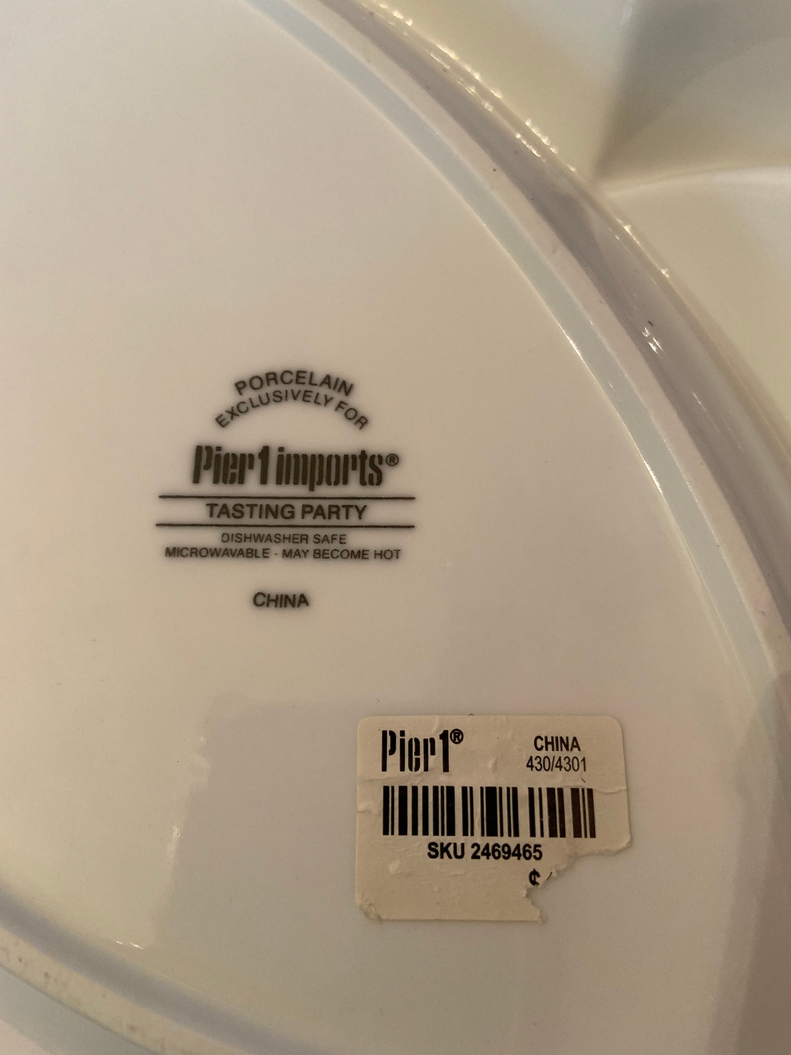 Porcelain Exclusively for Pier 1 Imports Tasting Party All Etsy