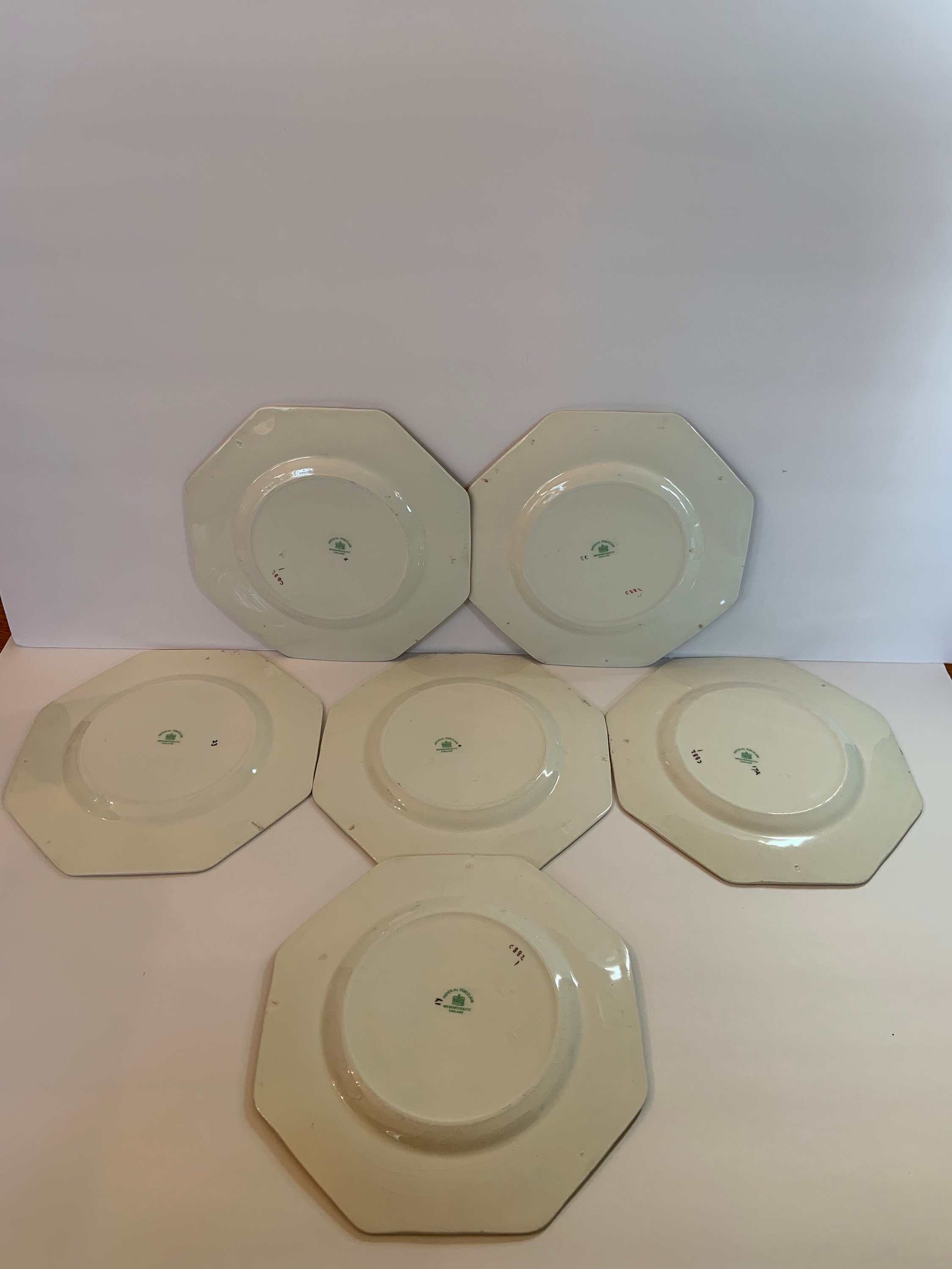 Vintage 6-piece Set Wedgwood & Co. England Imperial Porcelain