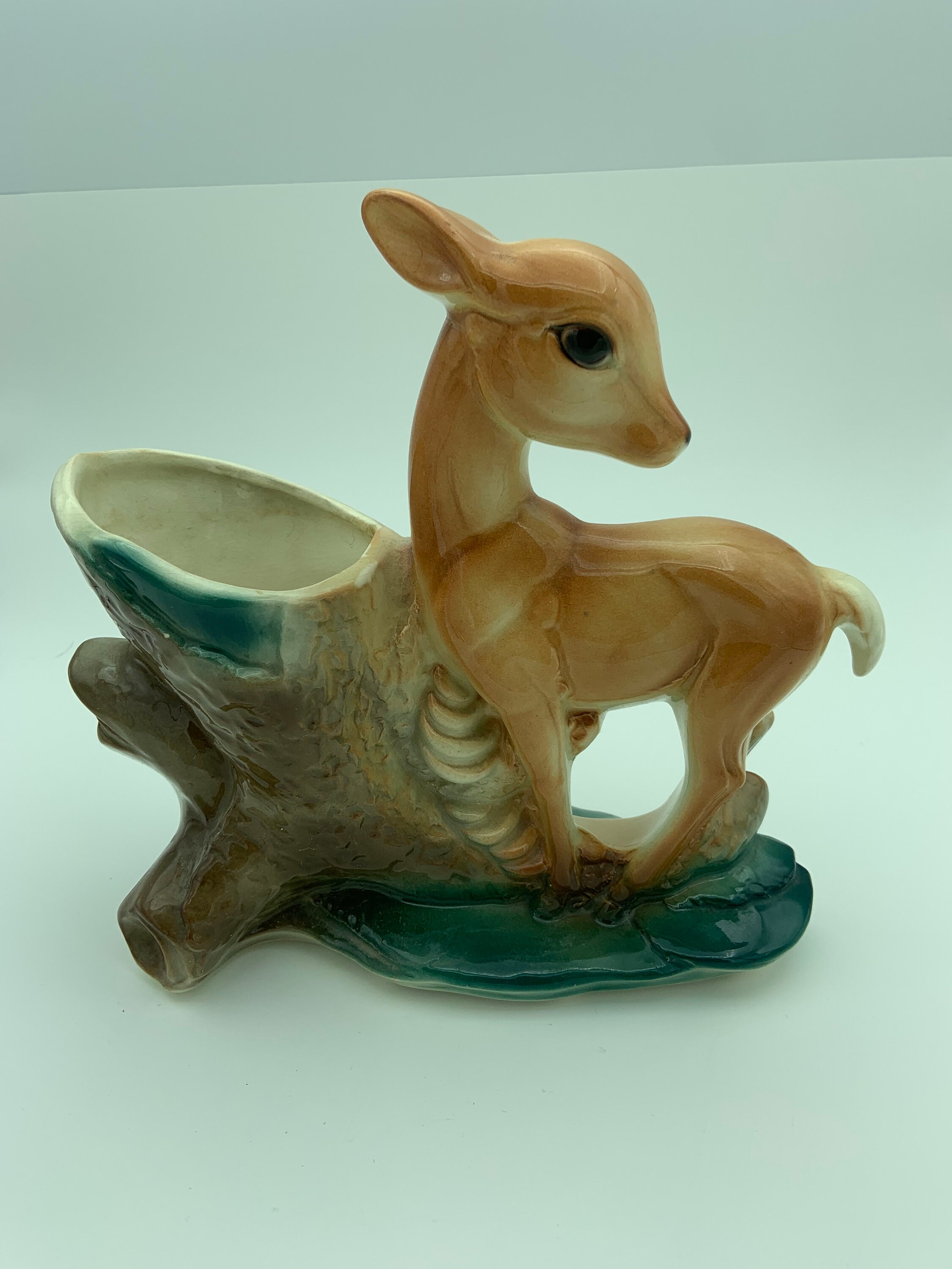 Vintage Spaulding China Company Royal Copley Ceramic Doe Deer