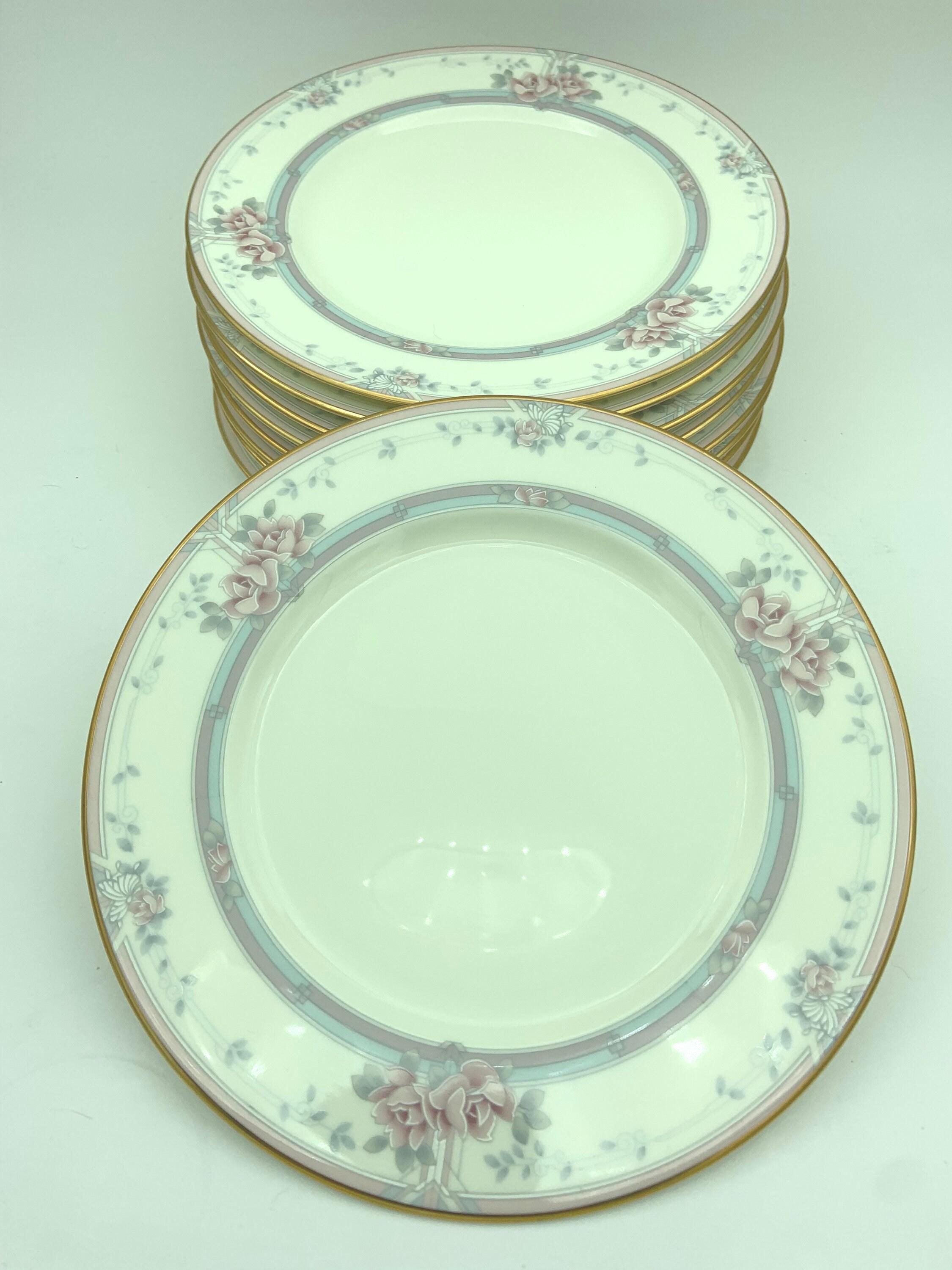 Set of Nine Vintage Noritake Bone China Magnificence Pattern #9736