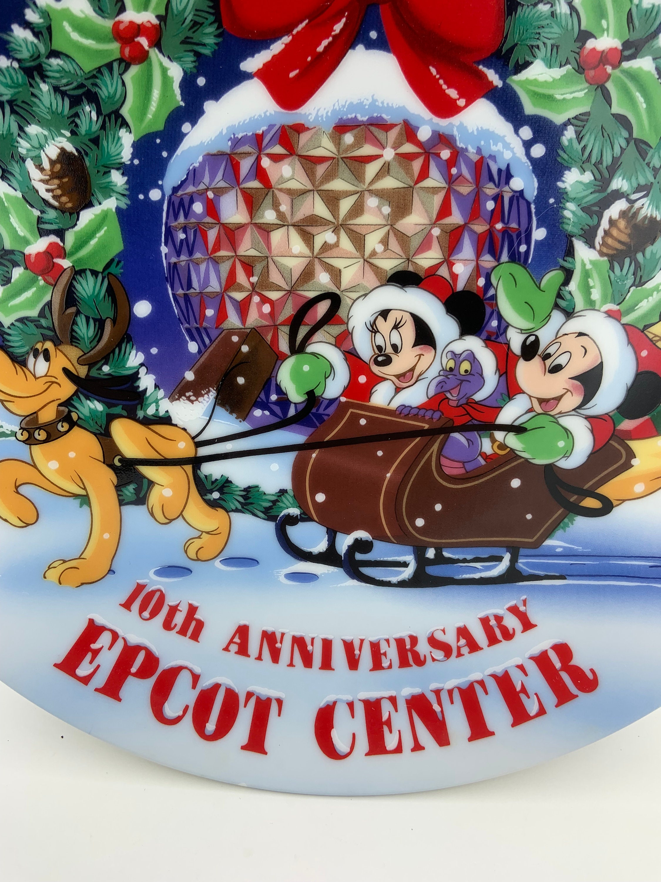 Disney ディズニー Christmas 1992 限定 インテリア 希少 Vintage Disney's Christmas Collection Merry Christmas 1992