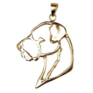 Border Terrier Silhouette Charm or Pendant – Sterling Silver or 14K Gold Border Terrier Charm for Necklace or Pendant