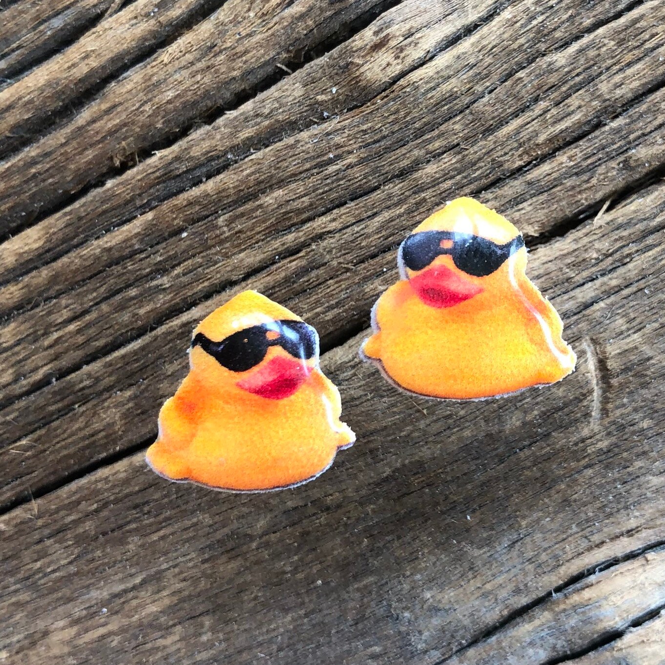 Yellow Rubber Ducky Jewelry Rubber Duck Jewelry Stud Earrings Etsy