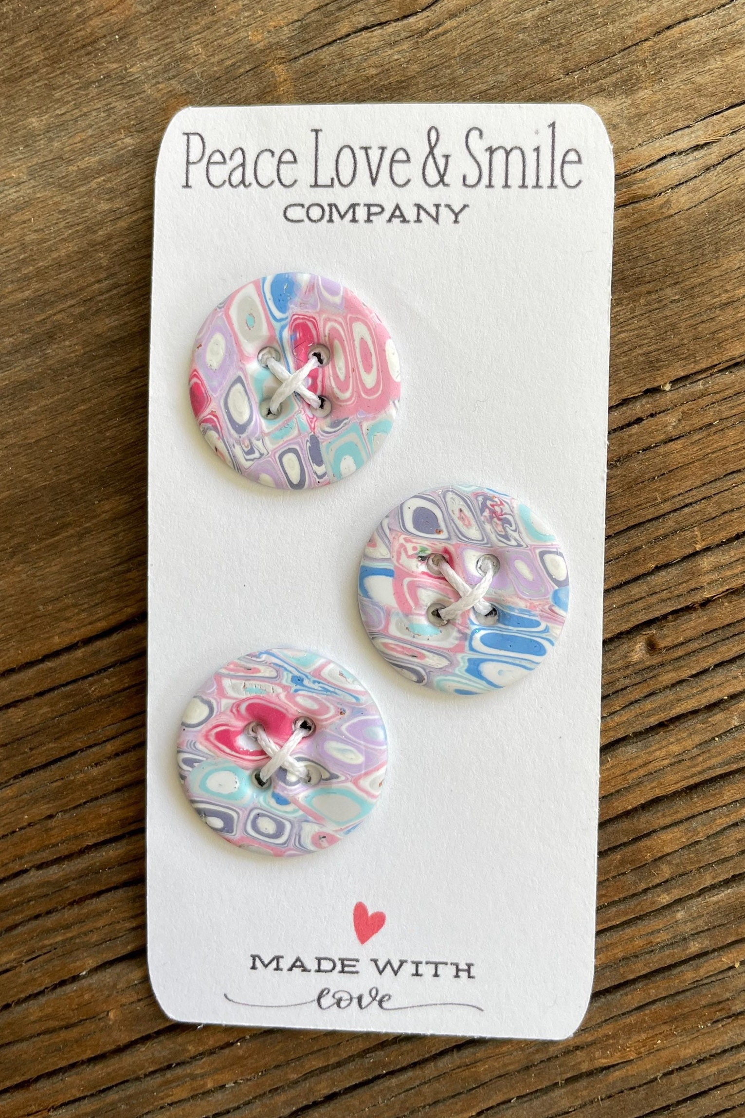 Clay Buttons Decorative Buttons 