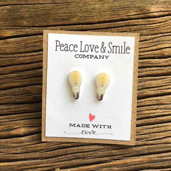 Light Bulb Jewelry Etsy