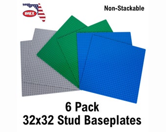 2 X USED BLUE BASE PLATES 32 X 32 2 X USED BLUE BASE PLATES 32 X 32