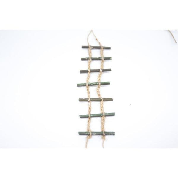Scale Wooden Rope Ladder