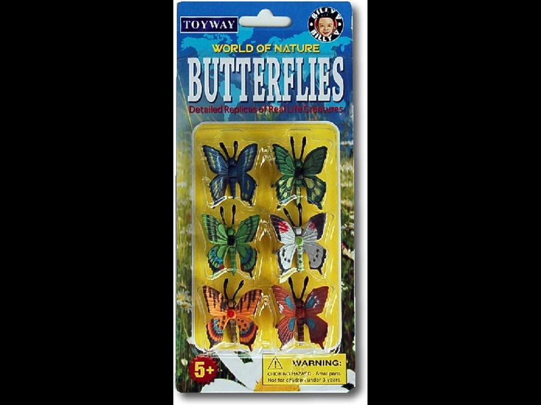 Mini 6 Piece Butterfly Set - Etsy