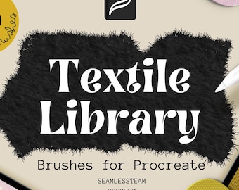 Fabric and Textile Brushes for Procreate
