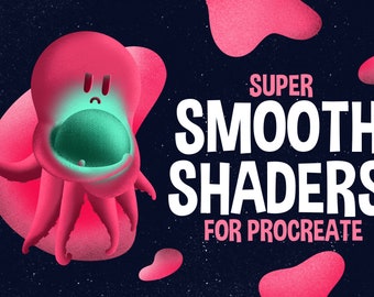 Procreate Shading Brushes: Super smooth shading textures