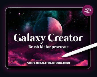 Galaxy Creator brushes for Procreate