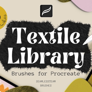 Fabric and Textile Brushes for Procreate