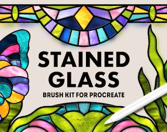 Stained Glass Brushes For Procreate