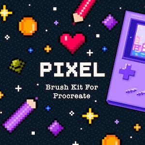 Pinceles de Pixel Art de Procreate