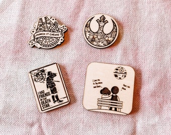 Star Wars Symbol Needle Minder | Star Wars Needle Nanny | Star Wars Cross Stitch Accessory | Star Wars Embroidery Accessory