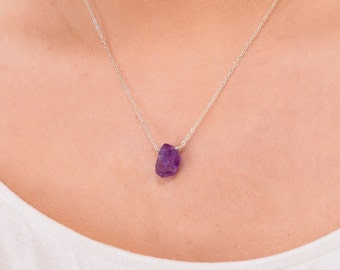 Amethyst Pendant Necklace