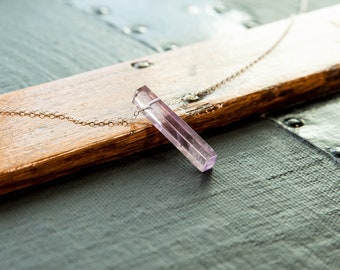 AmethystPendant Necklace, Amethyst Jewelry Gift, Amethyst Necklace Pendant, Layering Necklace, February Birthstone Necklace, CrystalPendant