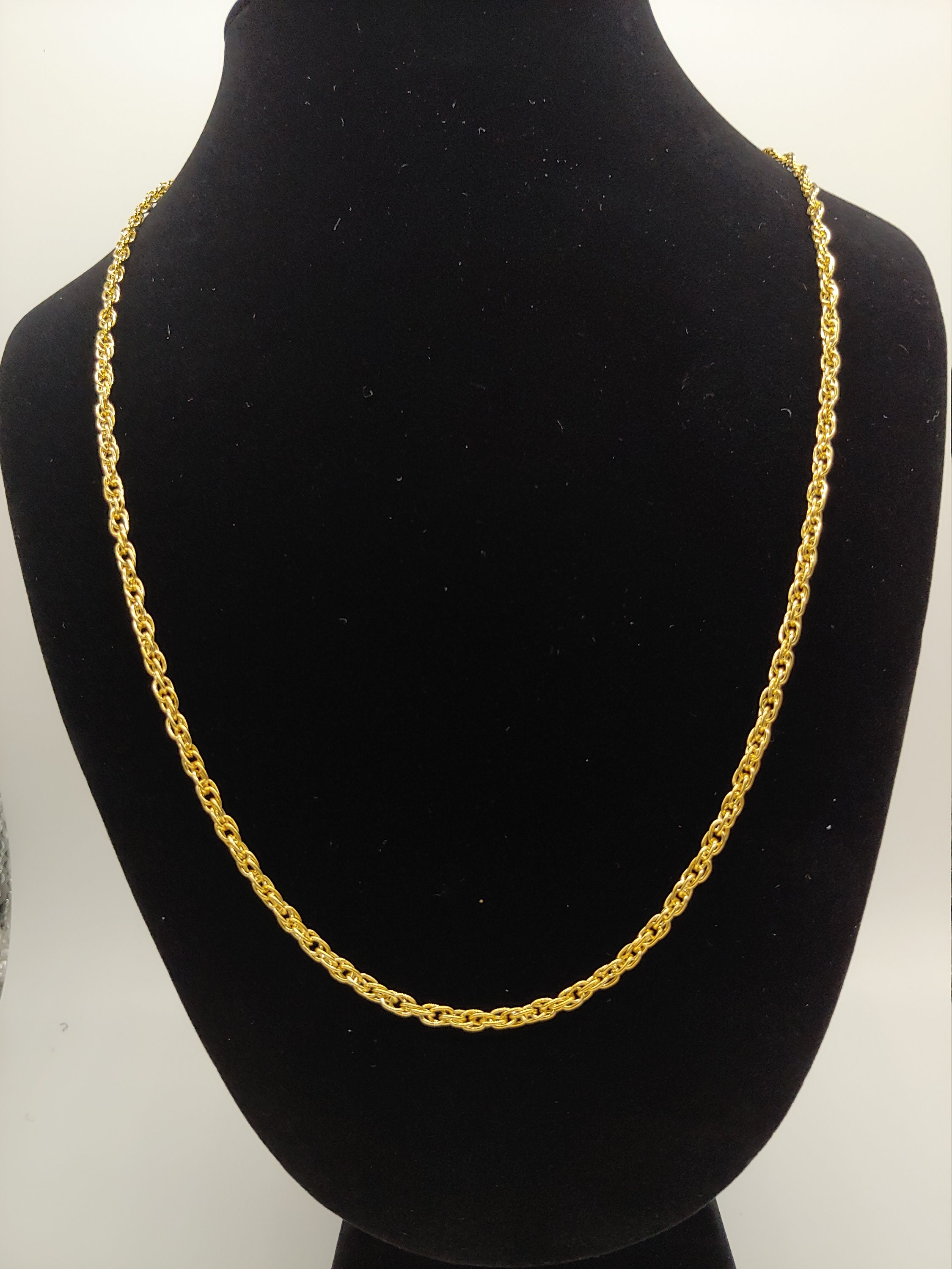 ◆VINTAGE HOLLYWOOD◆ Twist Chain Necklace VH24NNNE173M MUSINSA | VINTAGE HOLLYWOOD Twist Chain Necklace_VH24NNNE173M