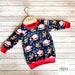 Children’s santa christmas jumpers, baby christmas jumpers, baby sweatshirts, kids christmas clothing, xmas sweater, boys Christmas jumper, 