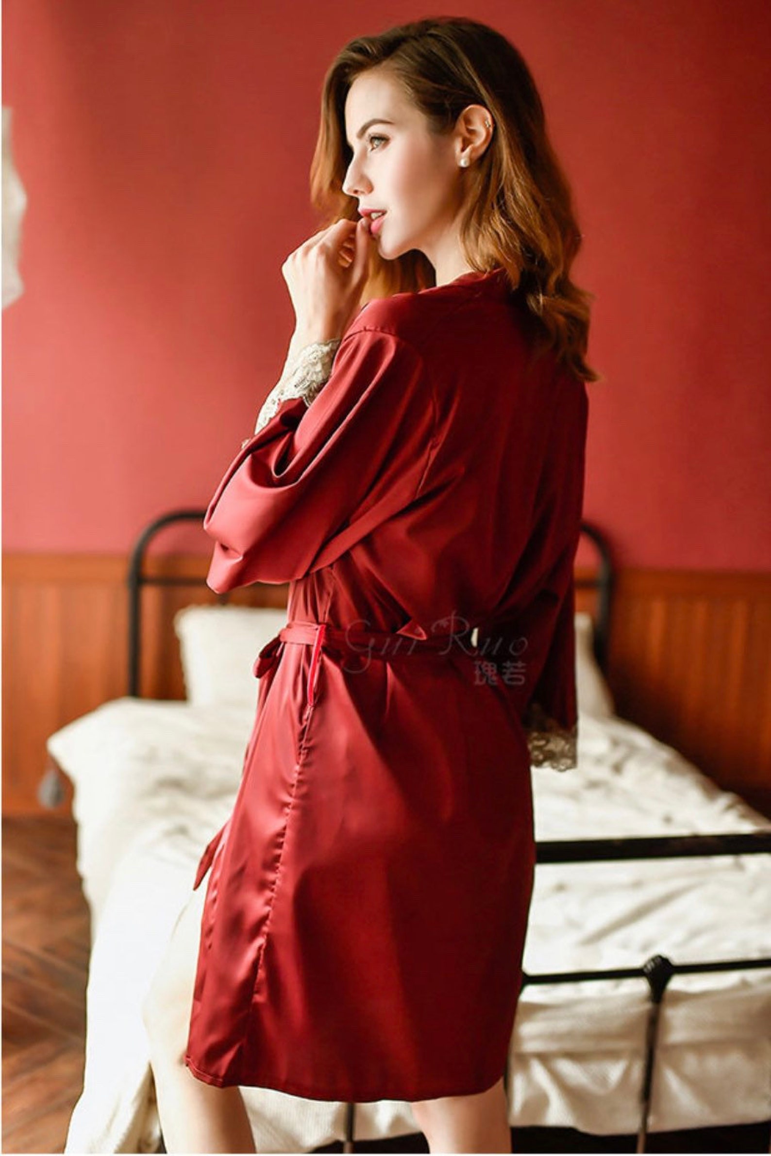 Luxury Nightgown Set Etsy