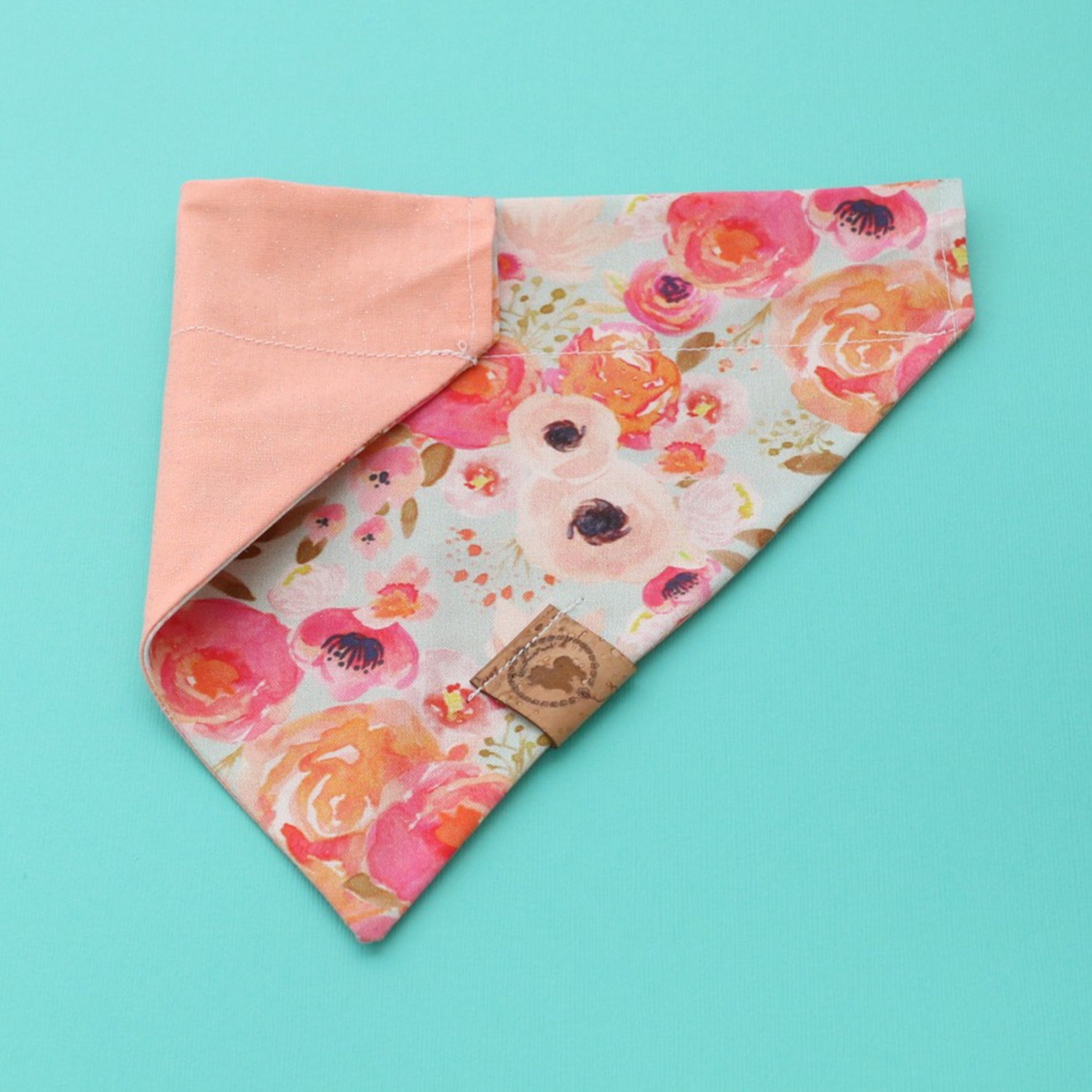 Hibiscus Pink Bandana for Pets