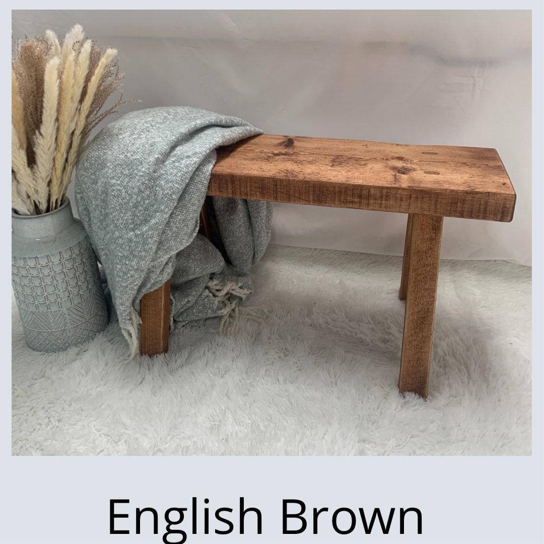 Rustic Wooden Indoor Bench Hallway Bench Hallway Decor Etsy