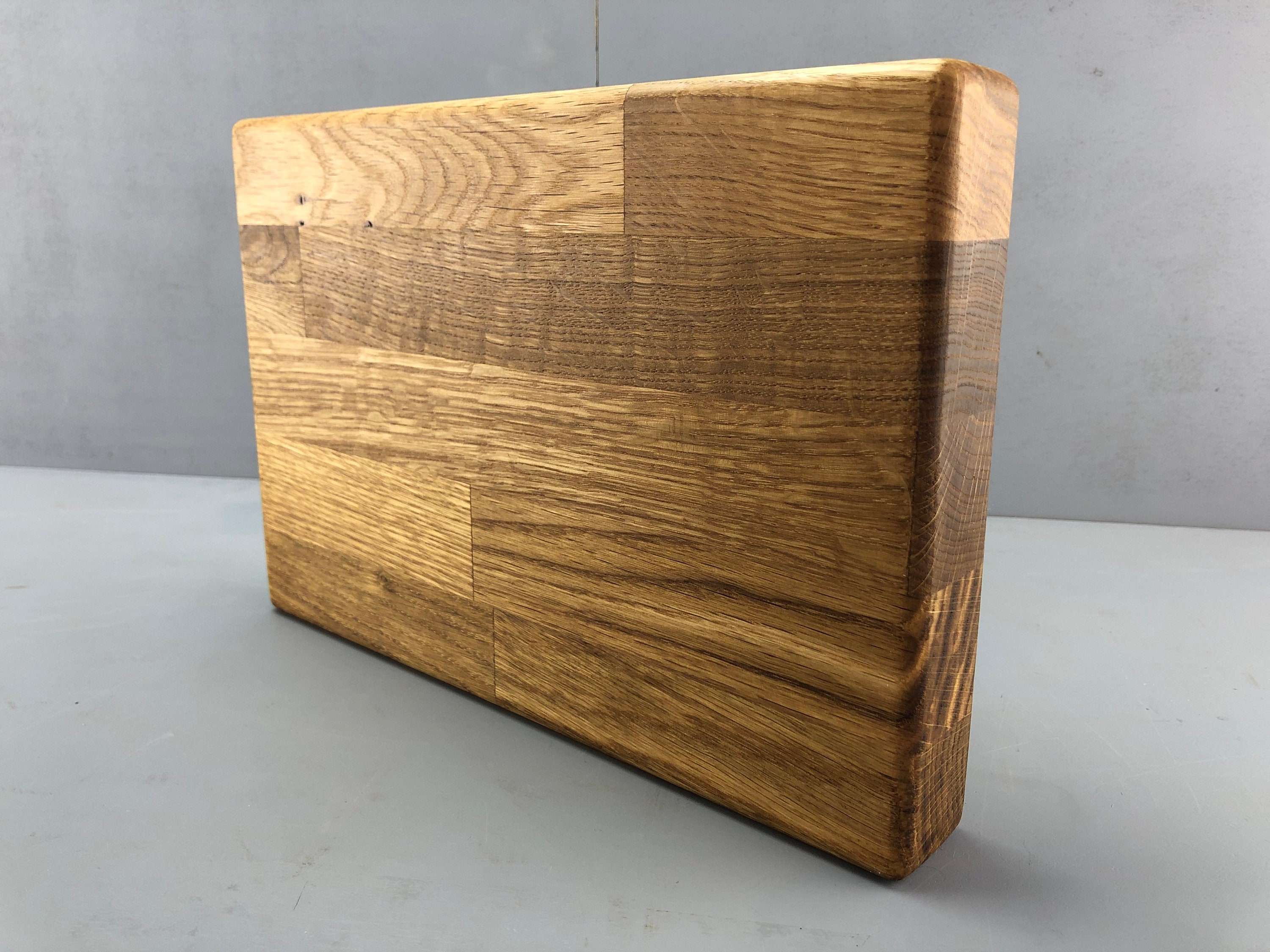 Solid Oak Chopping Board Small Large Chopping Block Etsy