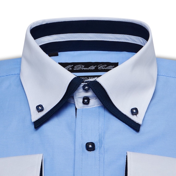 button collar dress shirt Non-Iron Cotton Pinpoint Solid Down featuring a 60s thread count for a smooth Stacy Adams Micro Weave Dress