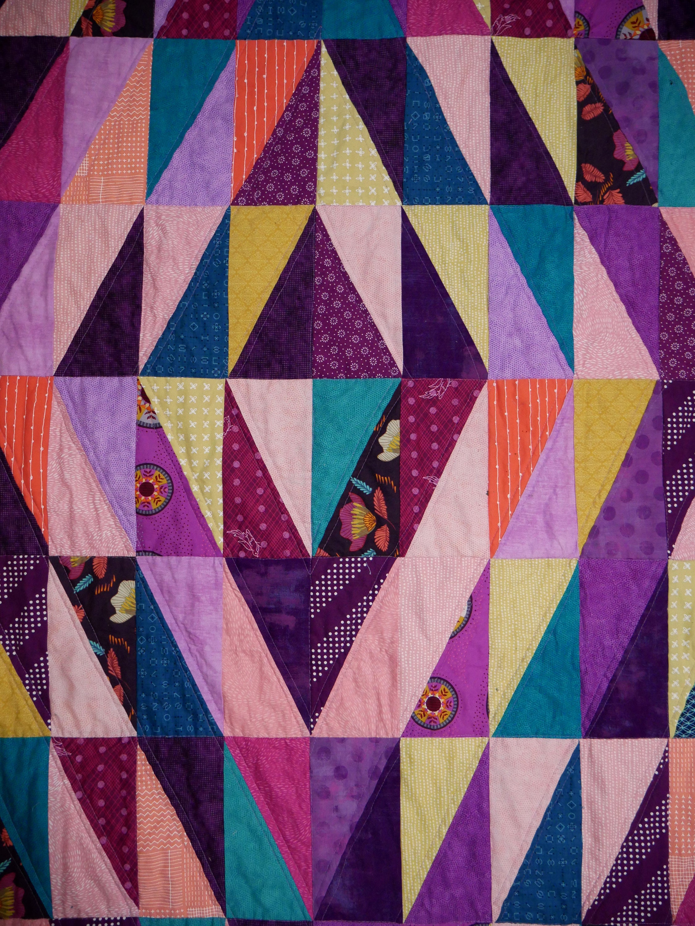 Half Rectangle Triangle Quilt Pattern, Quilting Gifts for Quilters ...