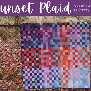 Sunset Plaid Quilt Patterns, Easy 16-Patch Quilt Patterns, Patchwork Quilt Patterns, Simple Quilt Patterns, Quilt Blocks Directions