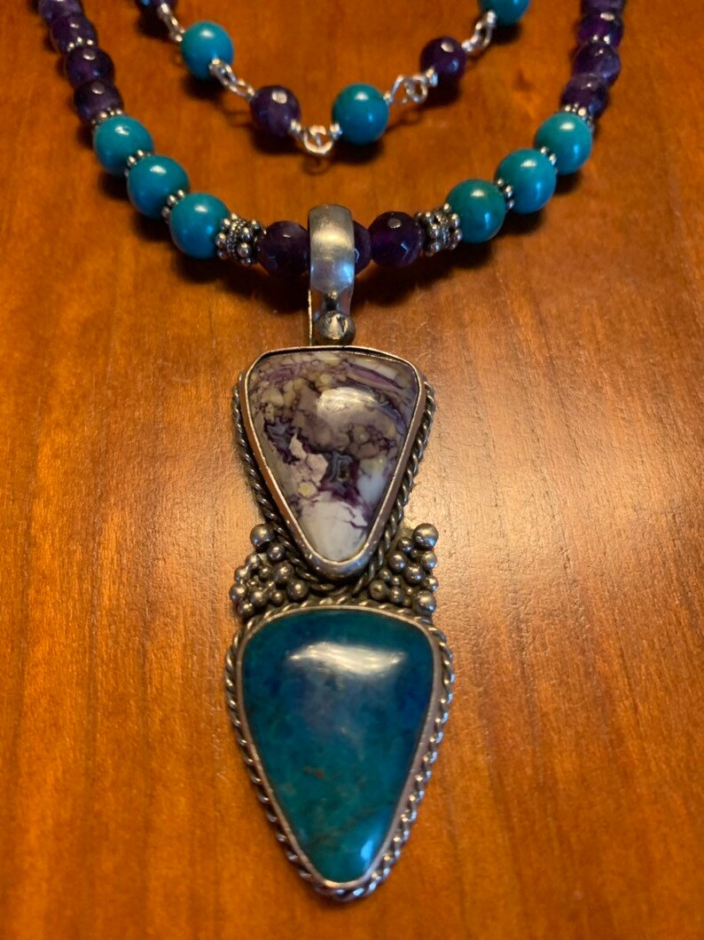 Amethyst turquoise jewelry Clearance