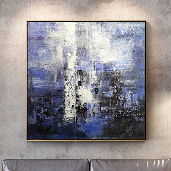 Dining Room Abstract Painting Etsy
