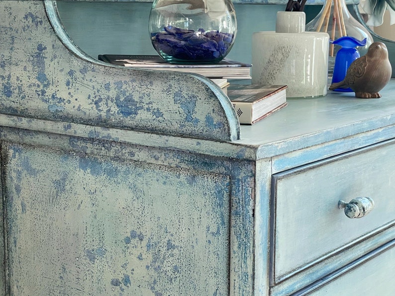 3drawer Dresser Bedroom Bureau Handpainted Bedroom Furniture Oneofa