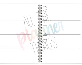 Weekly Planner Layout - PNG
