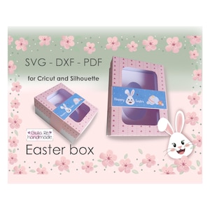scatola porta ovetto di Pasqua perfetta per Cricut e Silhouette Designer Edition