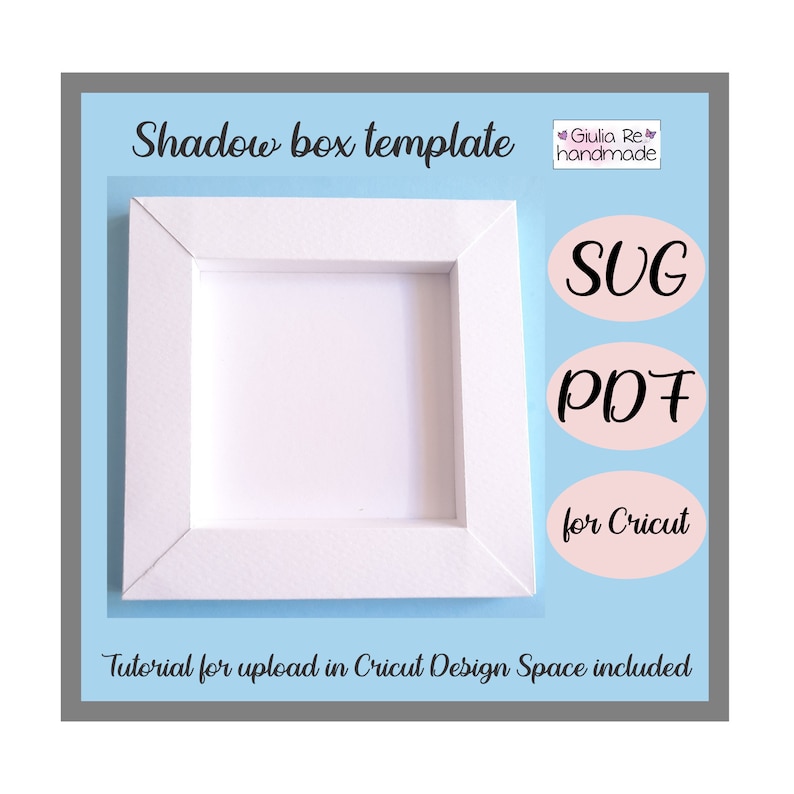 Download Shadow box svg template svg files for cricut and silhouette | Etsy