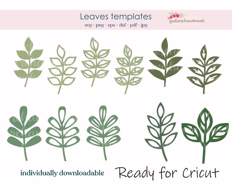 Free Free 336 Paper Flower Leaves Svg SVG PNG EPS DXF File