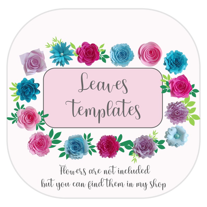 Free Free 163 Paper Flower Leaves Svg SVG PNG EPS DXF File