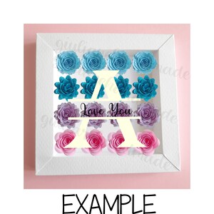shadow box svg, template, svg files for cricut and silhouette, DEEP Size video tutorial for upload in Design Space included image 3