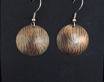 Copper Earrings Handmade