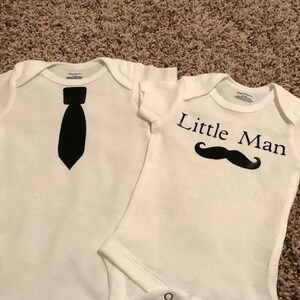 Little Man Onesie