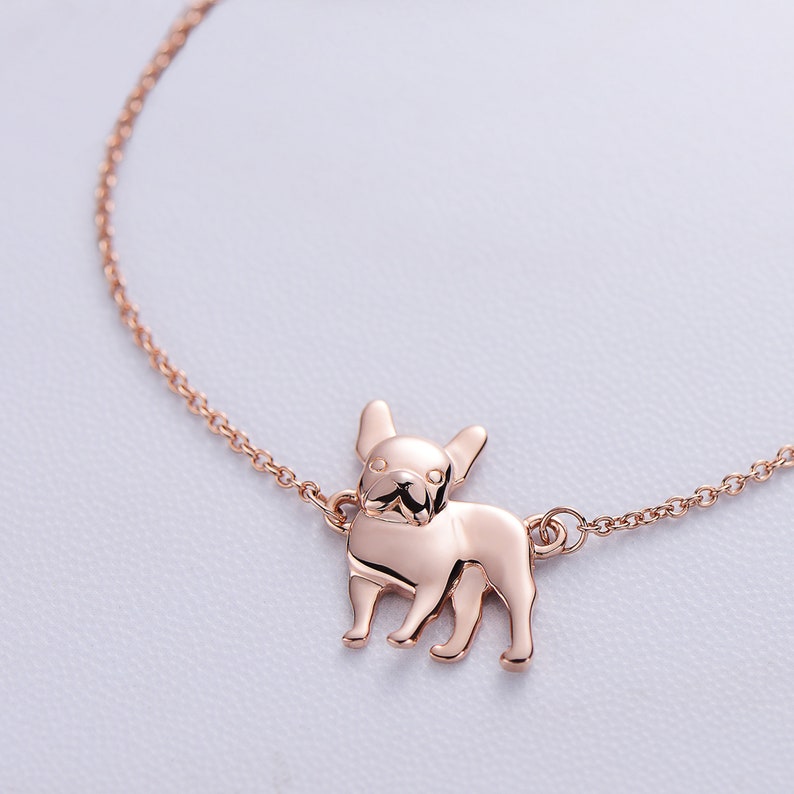 French Bulldog Necklace Frenchie Necklace French Bulldog Etsy