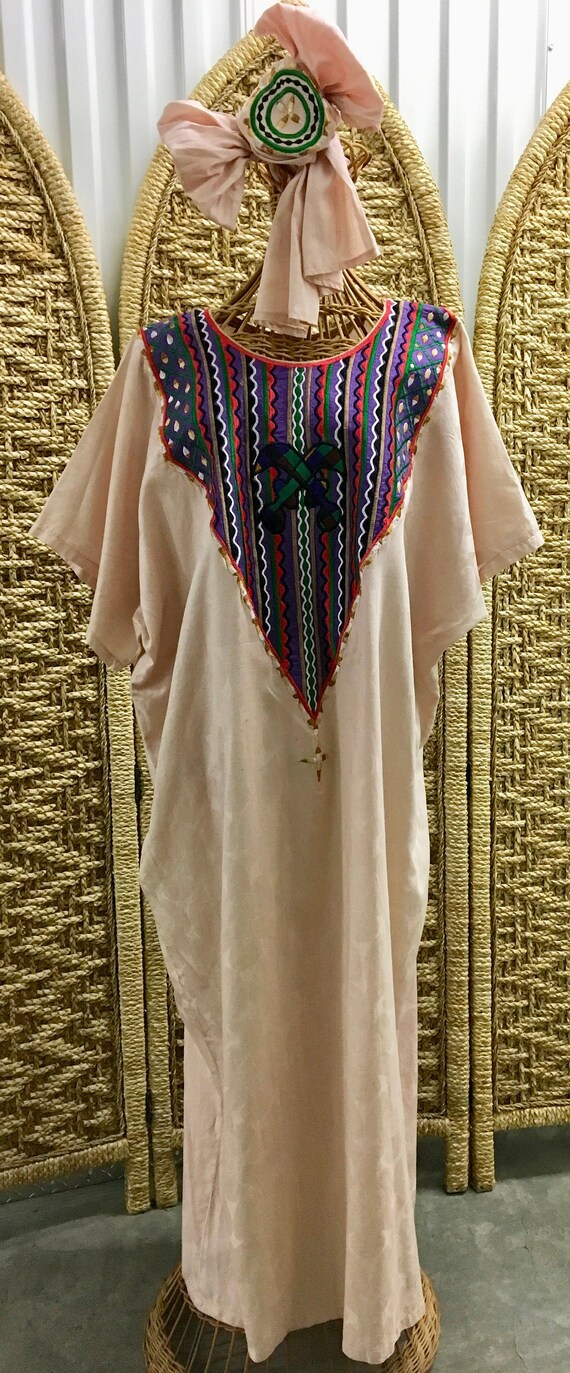 Vintage Ghanaian Kaftan & Headscarf