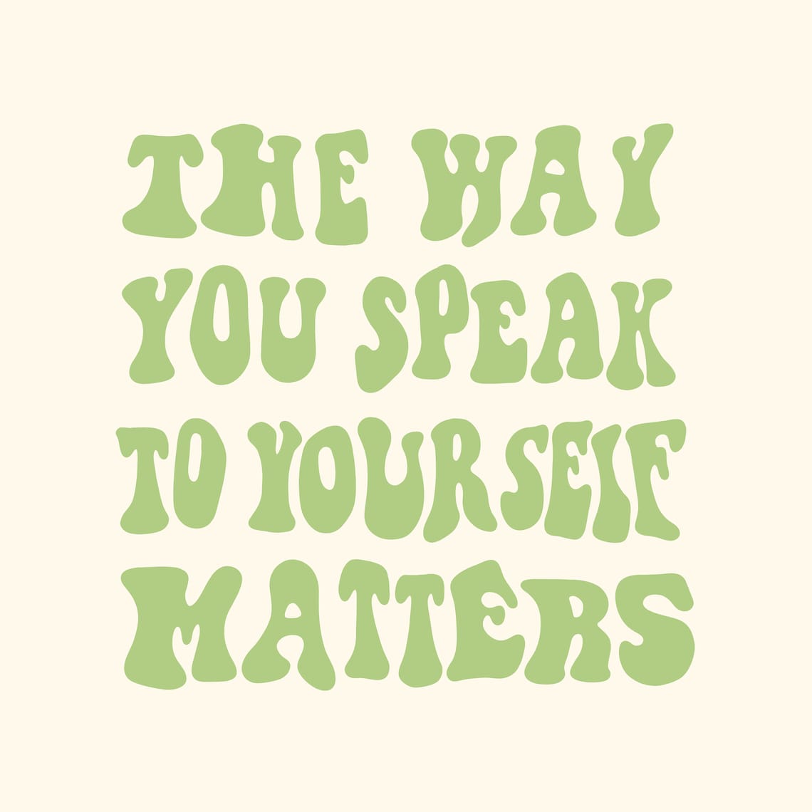 Self love aesthetic art print Pastel aesthetic self love Etsy